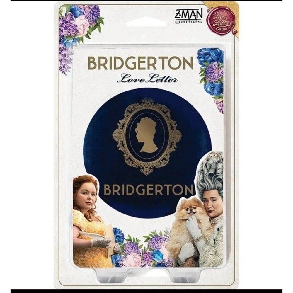 Bridgerton Love Letter Card Game w/ Diamonds & Bag Z-Man Games ZLL05 Family
